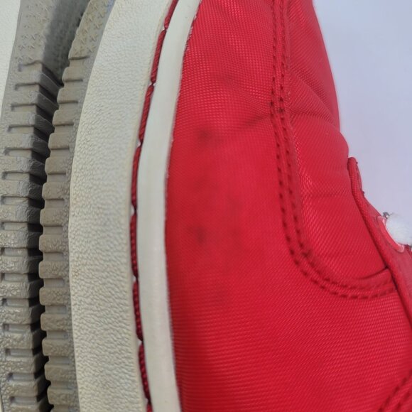 Nike Air Force 1 2013 Men's Red & White Sneakers 488298-610 US Size 10.5 - Picture 7 of 9